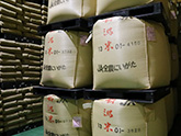品質保持に向けた米穀保管管理例